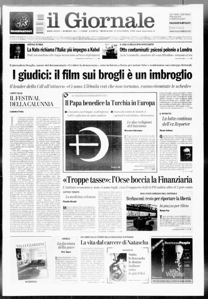 Il giornale : quotidiano del mattino